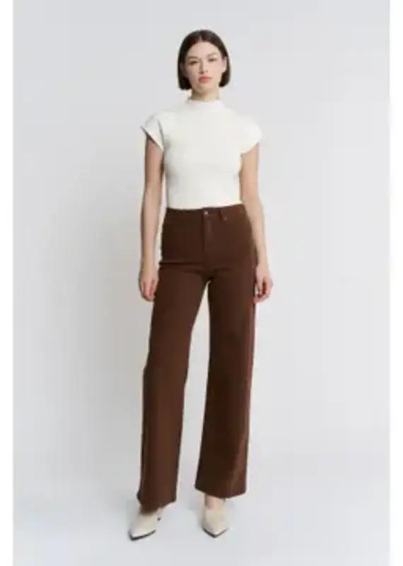 Carolina High Rise Wide Leg Jean