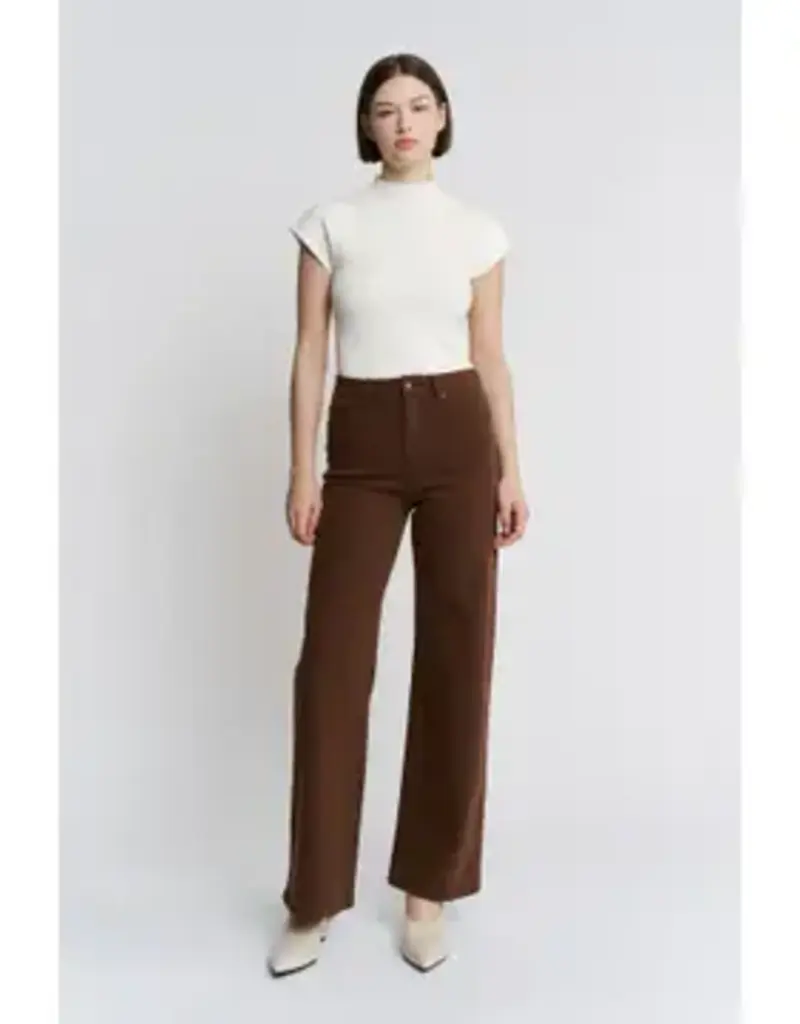 Carolina High Rise Wide Leg Jean