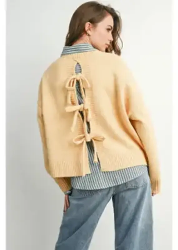 Beverly Tie-Back Sweater