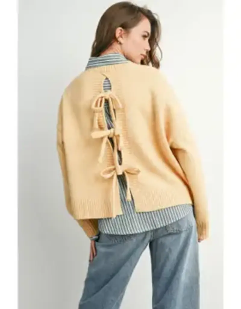 Beverly Tie-Back Sweater