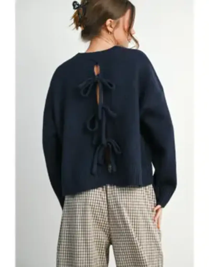 Beverly Tie-Back Sweater