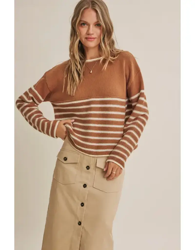 Roxann Cozy Cabin Relaxed Fit Sweater Top
