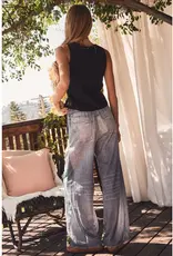 Susan Sublimation Printed Wide Leg Pants