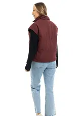 Carly Corduroy Puffer Vest