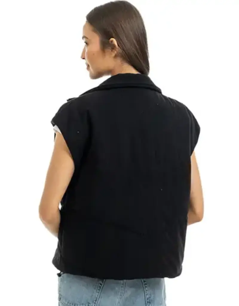 Carly Corduroy Puffer Vest