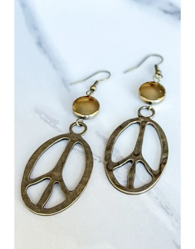 Chandler Earring Gunmetal