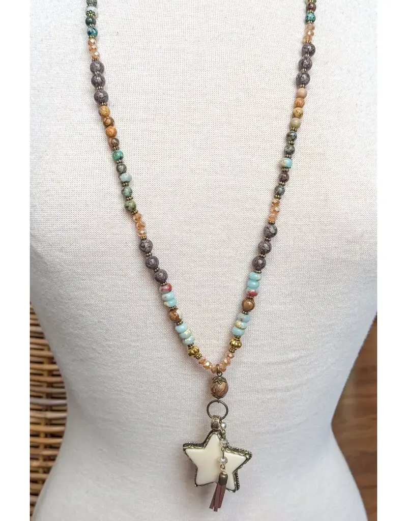 Star Chaser Necklace- Multi