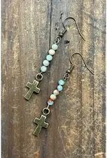Kara Earrings Imperial Jasper
