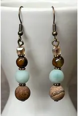 Emory Earrings Amazonite