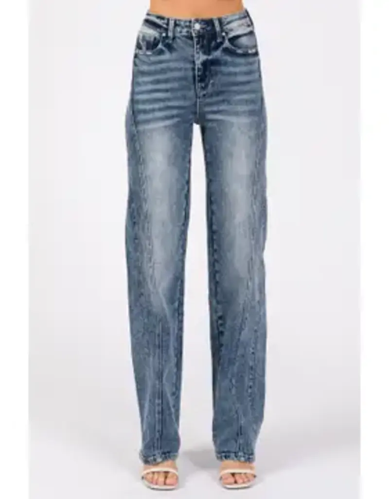 Holly High Rise Stretch Relaxed Straight