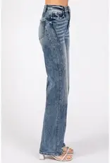 Holly High Rise Stretch Relaxed Straight