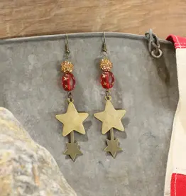 Falling Star Dangle Earrings