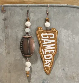 Game Day Fun Dangle Drop Earrings