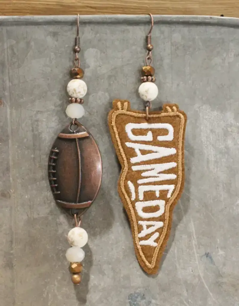 Game Day Fun Dangle Drop Earrings