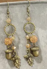 Getting Nutty Dangle Earrings