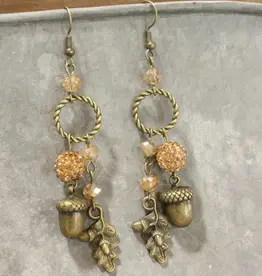 Getting Nutty Dangle Earrings