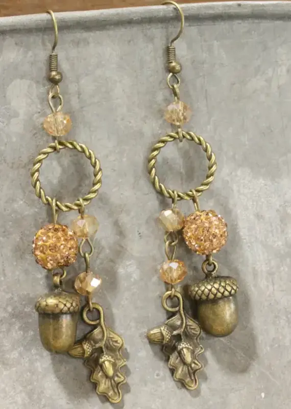 Getting Nutty Dangle Earrings
