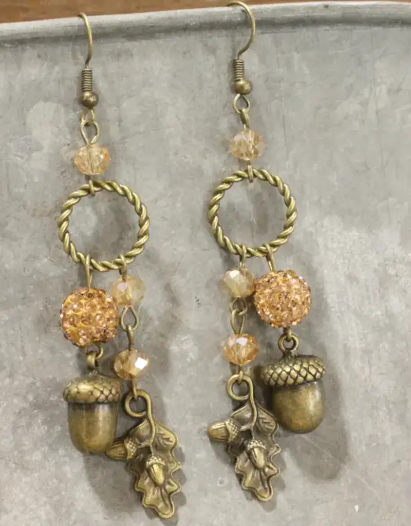 Getting Nutty Dangle Earrings