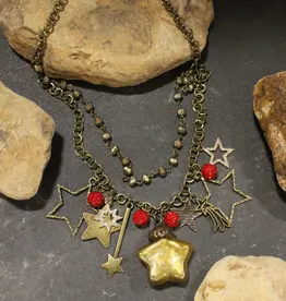Golden Star in the North Charm'd Necklace