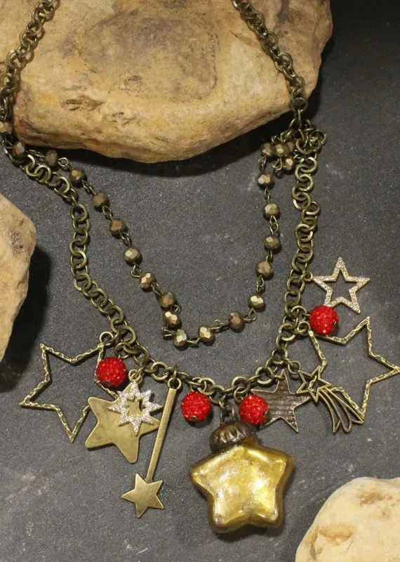Golden Star in the North Charm'd Necklace