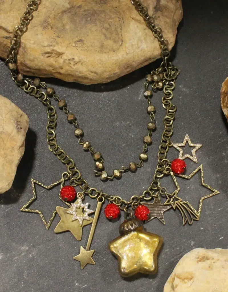 Golden Star in the North Charm'd Necklace