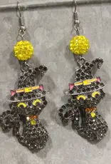 Purrrfect Kitty Dangle Earrings