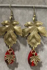 Red Maples Are My Favorite Dangle Earrings