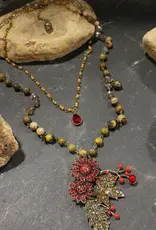 Warm Colors of Fall Charm'd Necklace