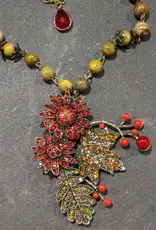 Warm Colors of Fall Charm'd Necklace