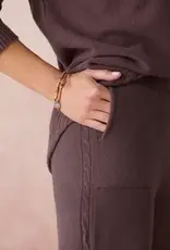 Heavenly-Luxe Cable Knit Detail Pant