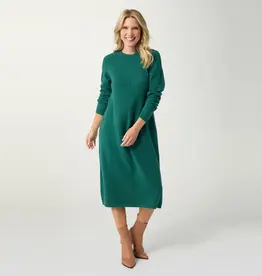 Heavenly-Luxe Cable Knit Detail Dress