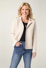 Heavenly-Luxe Notch Collar Cardigan