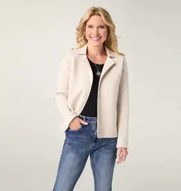 Heavenly-Luxe Notch Collar Cardigan