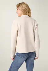 Heavenly-Luxe Notch Collar Cardigan