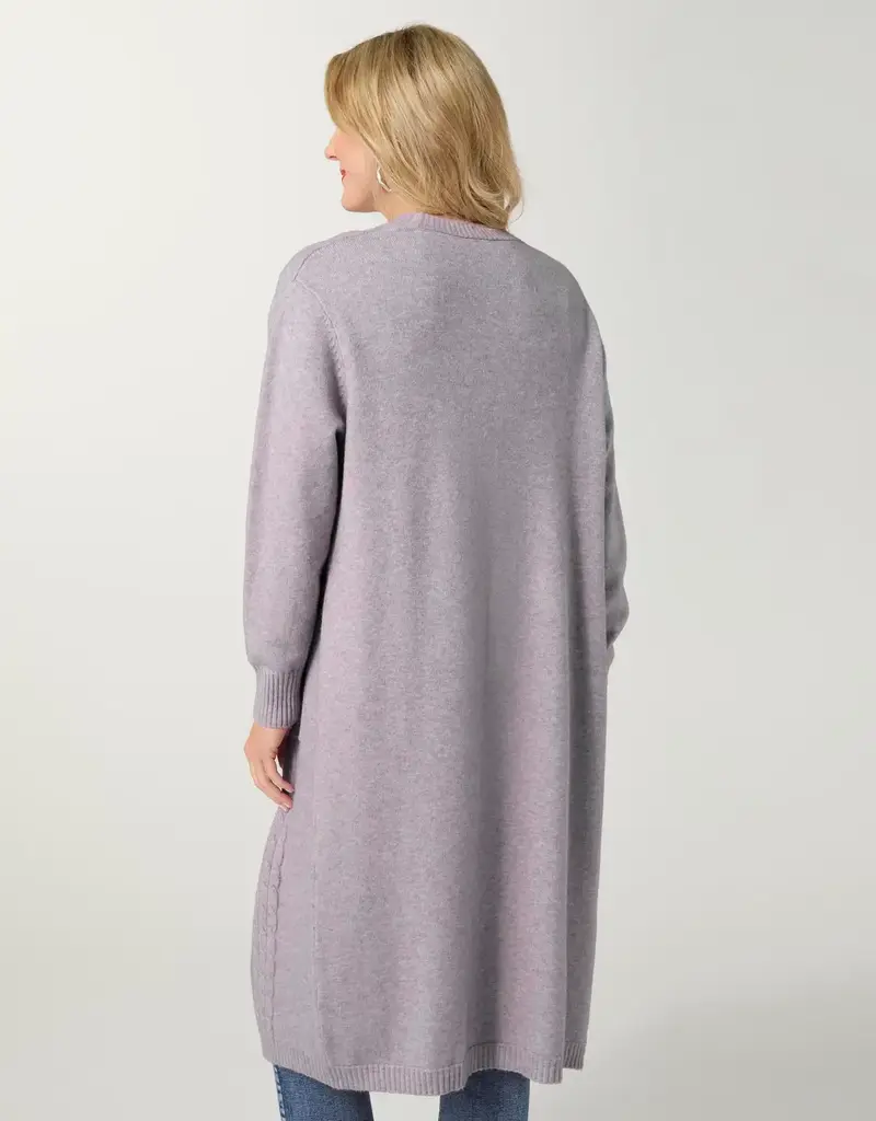 Heavenly-Luxe Cable Knit Duster Cardigan