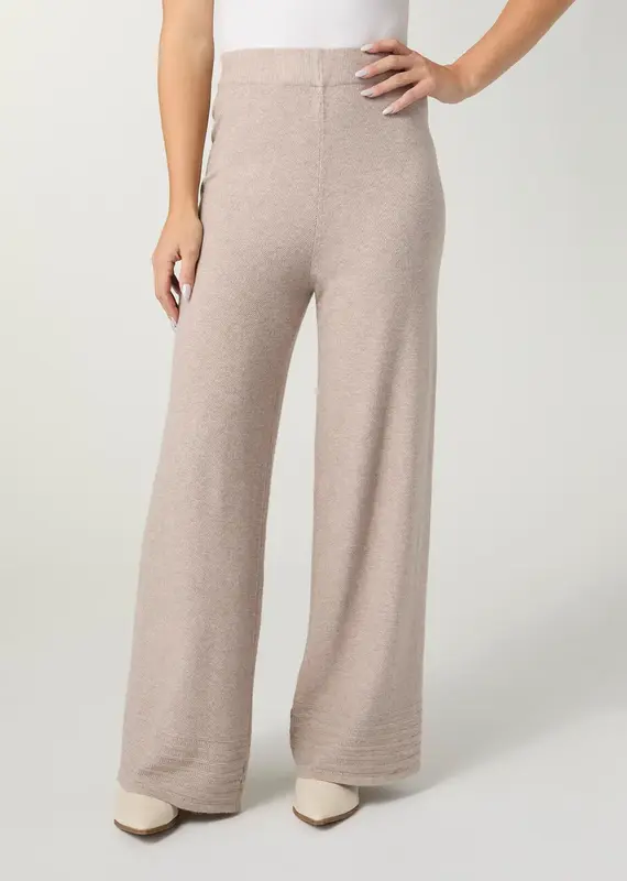 Arvilla Sweater Pant with Border Detail