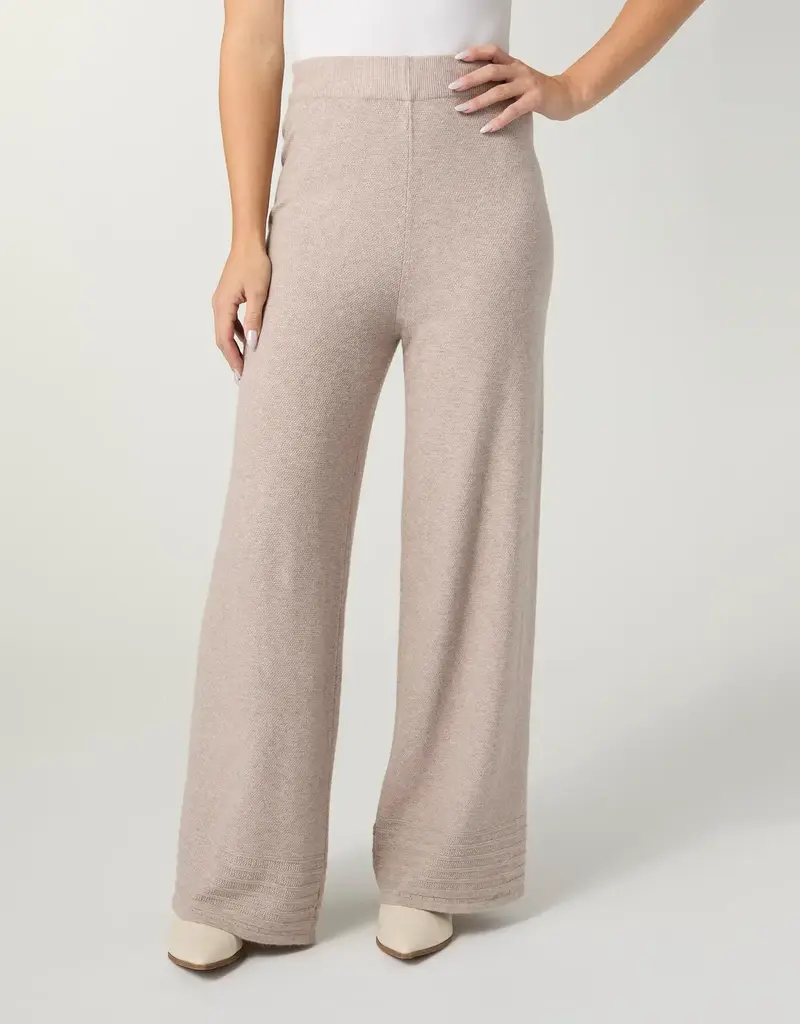 Arvilla Sweater Pant with Border Detail