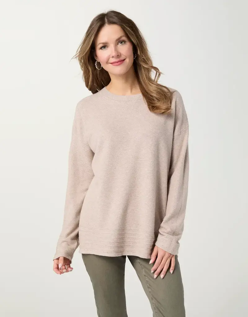 Arvilla Sweater with Border Detail