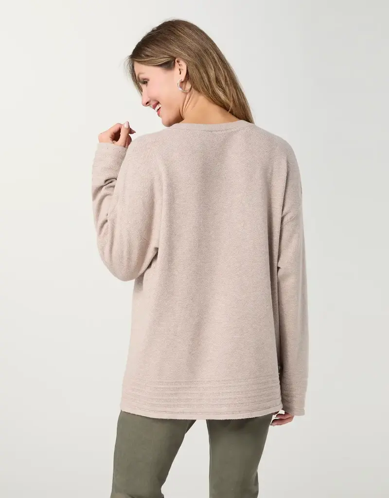 Arvilla Sweater with Border Detail