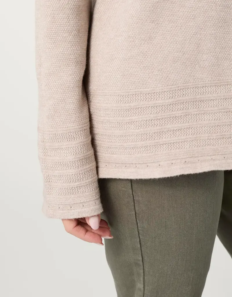 Arvilla Sweater with Border Detail