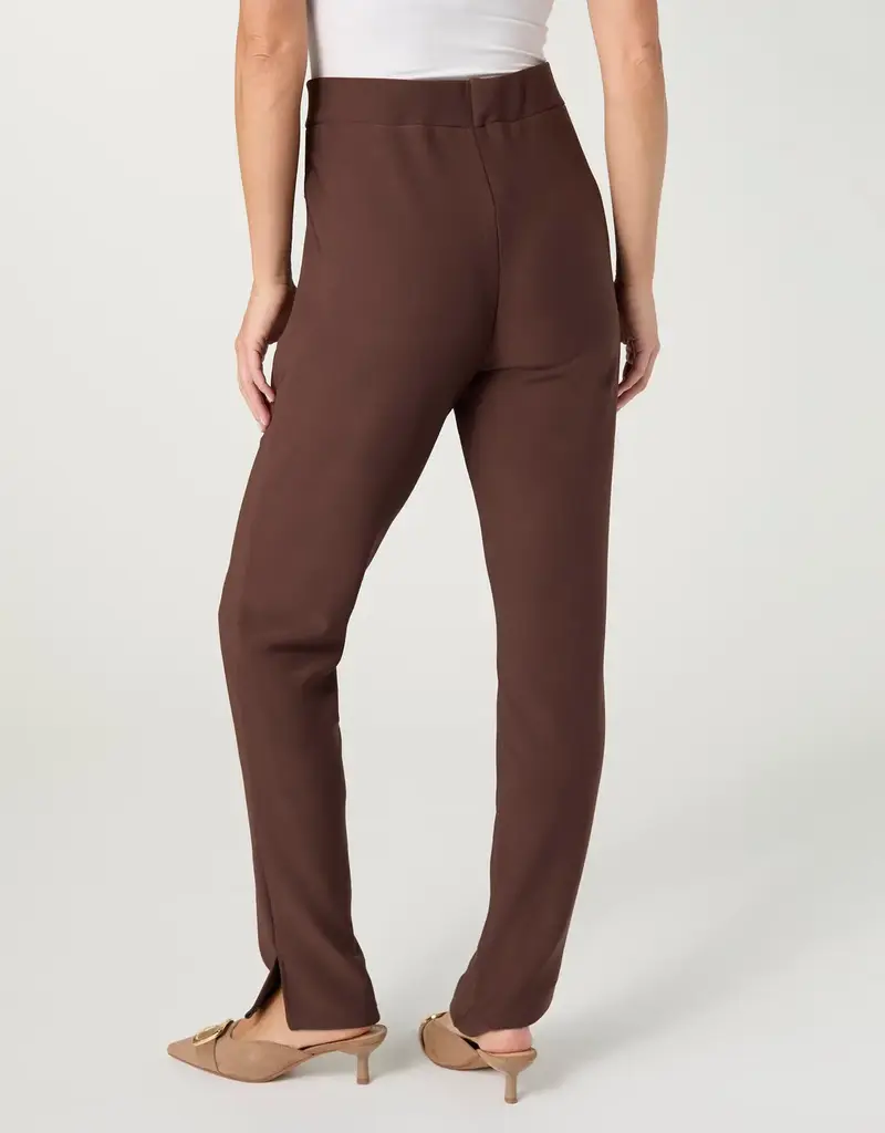 Georgie Straight Leg with Side Slit Pant