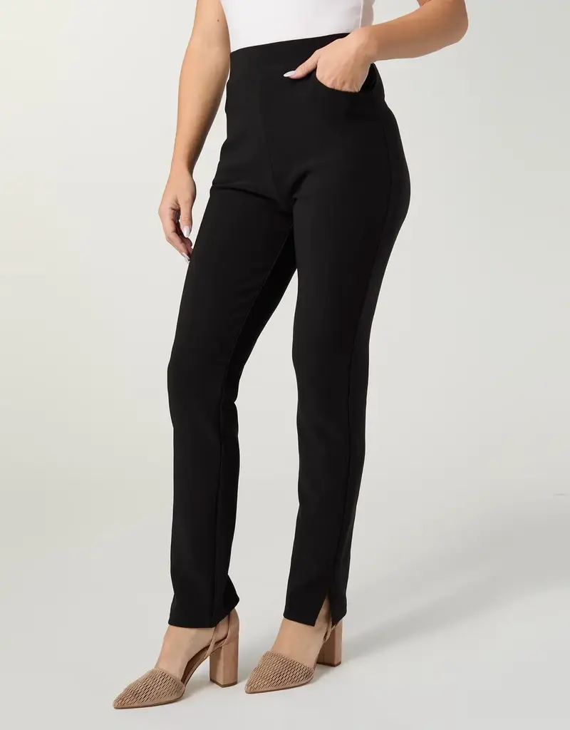 Georgie Straight Leg with Side Slit Pant