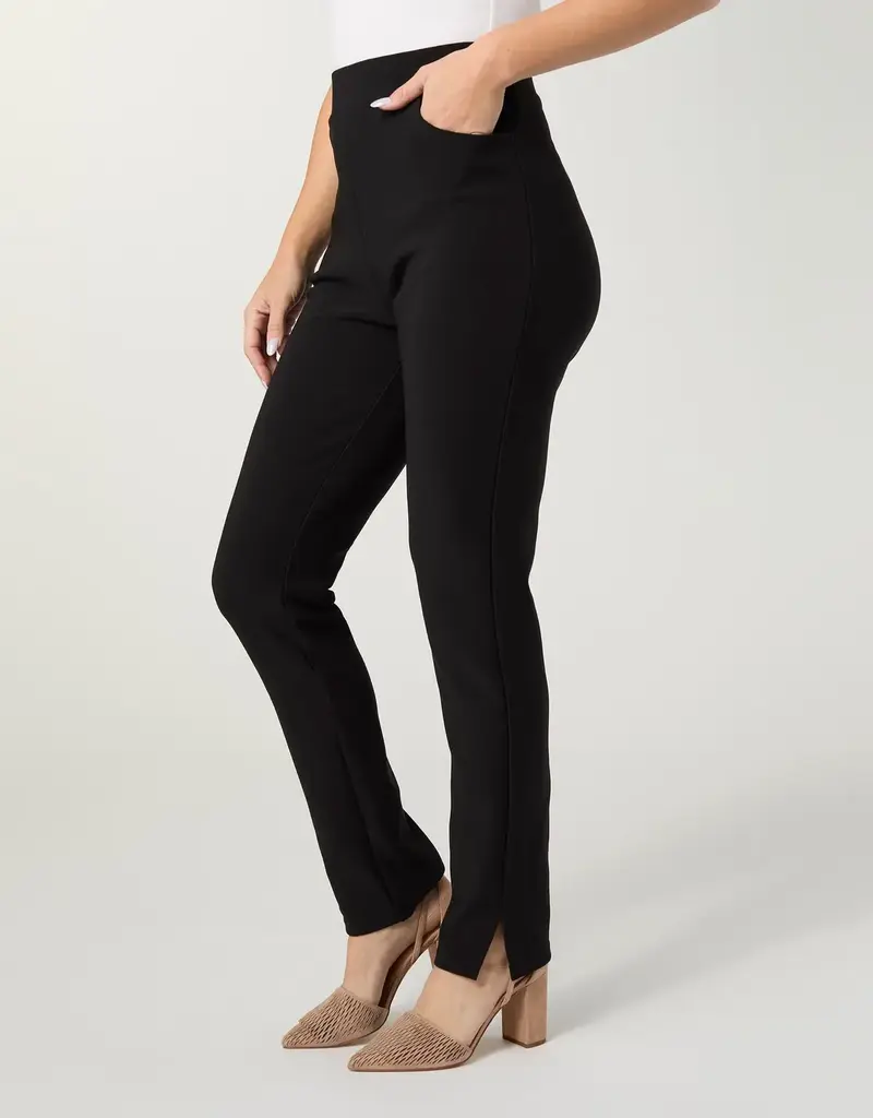 Georgie Straight Leg with Side Slit Pant