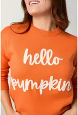Hello Pumpkin Long Sleeve Sweater