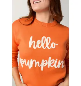 Hello Pumpkin Long Sleeve Sweater