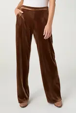 Roslyn Wide Leg Velour Pant