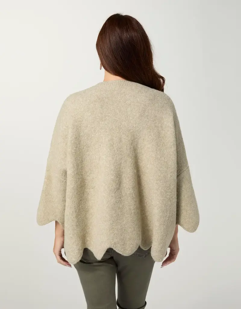 Taline Relaxed Fit Sweater with Flower