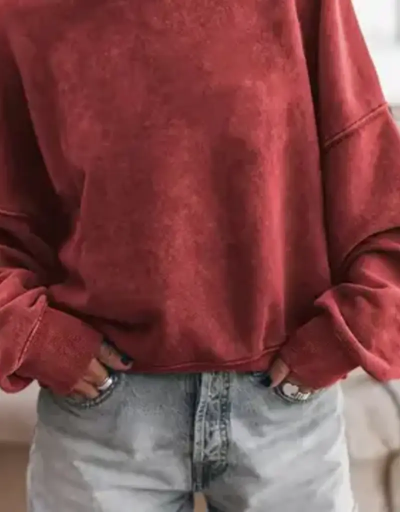 Vickie Versatile Drop Shoulder Sweatshirt