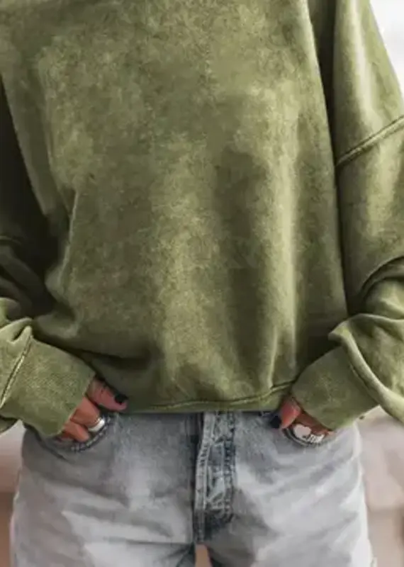 Vickie Versatile Drop Shoulder Sweatshirt