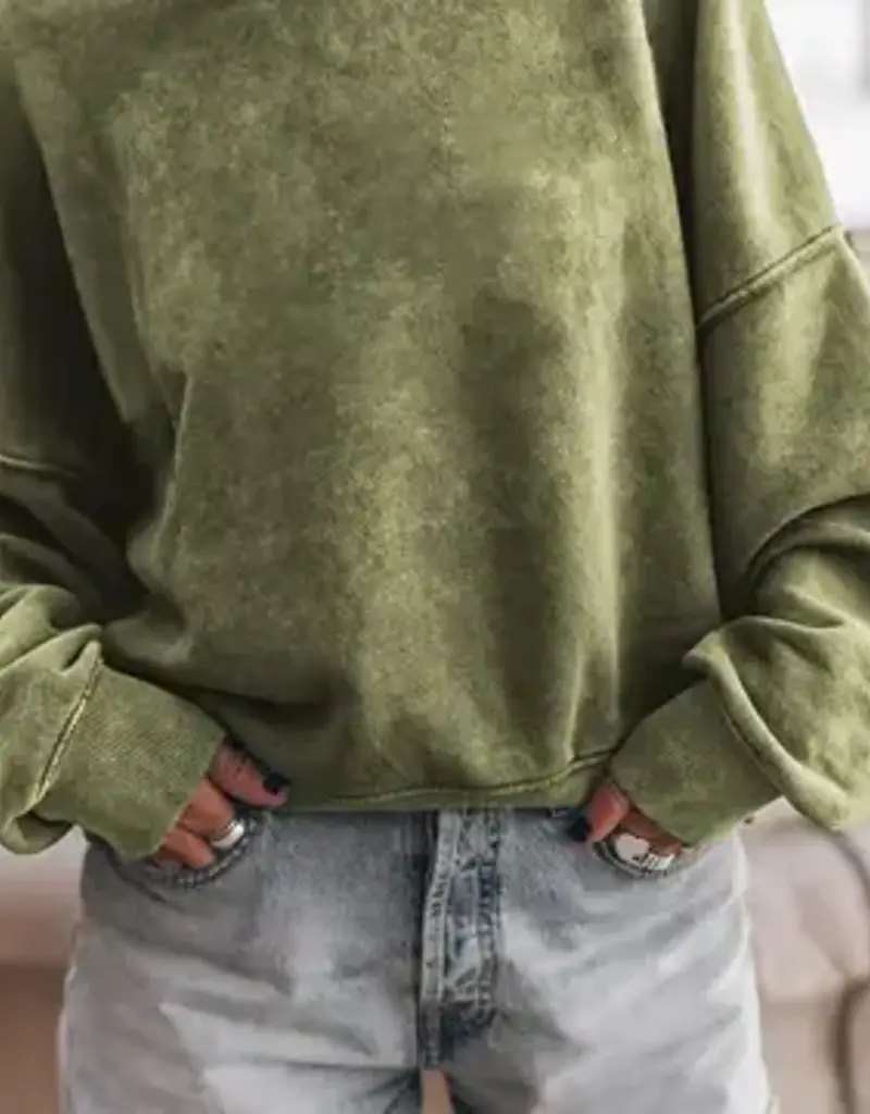 Vickie Versatile Drop Shoulder Sweatshirt